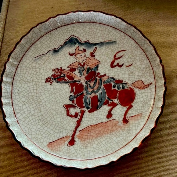 Andrea By Sadek Other - Andrea by Sadek Japanese Porcelain Hand Painted Wine Bottle Coaster Warr…